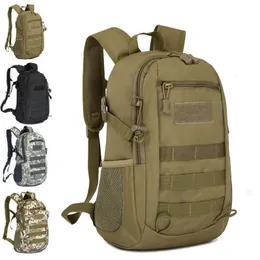 Backpacking Packs Outdoor Tactical Backpack Military Rucksacks Men's 15L Waterproof Sports Travel Backpack Camping Fishing Hunting Bag 231117