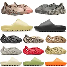 designer Slippers slider Foam Runner Vermillion Mineral Blue Onyx Pure Sandals Slide Slipper Ochre Bone Resin Clog Desert Ararat runr slides shoe 36-4 c9DQ#