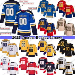 Hot Custom Ice Hockey''nhl '' Jersey for Men Youth S -4xl Autentyczny haftowane numery nazw - zaprojektuj własne hokeja'nhl ''