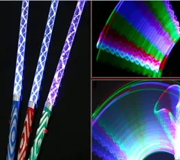 Nowy popularny cheer LED Glow Sticks Kolorowa zmiana różdżka flash dla dzieci