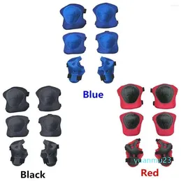 Knee Pads 6Pcs/set Kids Children Bike Skateboard Skating Cycling Protection Practical Elbow Guard Scooter Protector 22