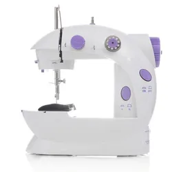 I Stock Mini Portable Handheld Sewing Machines Stitch Sew Nyrework trådlösa kläder Tyger Electrec Sew Machine Stitch Set 9530999