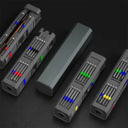 ドライバー31 in 1磁気精度のドライバービットハンドル付きのビットTORX PH hex yタイプミニスクリュードライバーのヒントケース230417