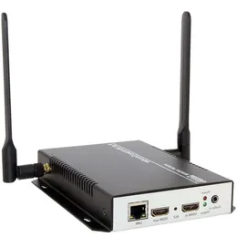 Freeshipping H265 HD-MI Video Ses RTSP RTMP HTTP M3U8 Akış Kodlayıcı Kablosuz H265 HD Video IP Stream Encoder IPTV WI QHSN