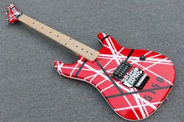 Wholesale - New Arrival cherry red white cross 5150 Electric guitar in stock