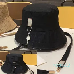 Cappelli reversibili Designer Uomo Donna Cappello da pescatore Cappello estivo da sole Sunhat Casquette Sunbonnet di lusso unisex