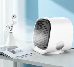 Mini aire acondicionado portátil de 300 ml, humidificador de 3 niveles, purificador, ventilador enfriador de aire de escritorio USB con tanque de agua243z2109768