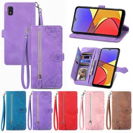 Samsung A54 5G A04E A34 A24 M14 F14 M54 Xiaomi 13 Lite Ultra Pro Poco X5 One Plus N30 CE3 NORD3 NORD3 MULTIFUNCTAL ZIPPER LEATHER WALLET FLIP COVER POUCH