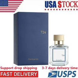 Het varumärke unisex parfym män kvinnor parfymer 724 baccarat 540 långvarig doft kropp spray parfym doft