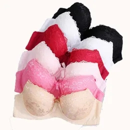 Bras BRZFMRVL double push up bra big size small chest student lace bra summer thin cup massage cup sexy bras for women 34-40 A B P230417