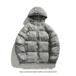 Herr ner parkas huva tjock varm bröd vinter män bombplan puffer mjuk jacka par parkas unisex kvinnor varsity coat high streetwear chic casual j231117