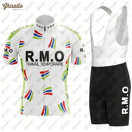 Cycling Jersey Sets White Retro Team Bike Team Cycling Jersey Set Road Bike Equipment Men's Cycling Shirt Clothing Shorts Quick Dry Bicycle Clothes 231116