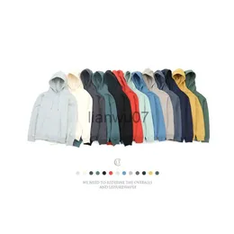 Męskie bluzy bluzy Symwood 390G ciężka gruba bluza z kapturem Mężczyźni 2023 jesień zima nowe ciepłe polarowe bluzy joggera w 13 kolorach pullover J1117