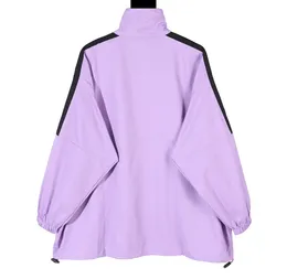 Windbreaker Summer Jacket modemärke kappa utomhus solprov vindbrytare grön långärmad zip upp designer kappa