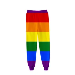 3D Print Men kobiety LGBT Lesbian Gay Pride Rainbow Flag Flag Harajuku Pełna długość spodnie dresowe zimowe spodnie swobodne zabawne spodnie 008