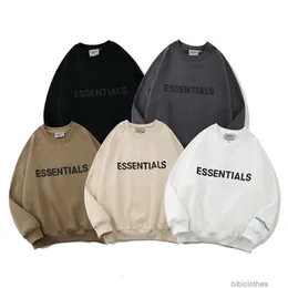 Tasarımcı Hoodies Moda Erkekler Sweatshirts Street Giyim Essehals Klasik Sis Süvarisi Sonbahar/Kış Peluş Gevşek Gevşek Raglan Sleeve Hoodie Erkek Kadınlar