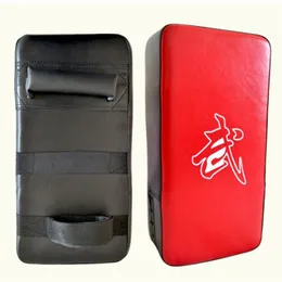 Sandväska 1pc stansväska Boxning Pad Sand Bag Fitness Taekwondo MMA Hand Kicking Pu Pu Leather Training Gear Muay Thai Foot Target 230417