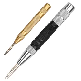 Skruvmejslar Super Strong Automatic Center Punch and General Automatic Center Punch Justerbar Spring Loaded Metal Drill Tool 2PCS 230417