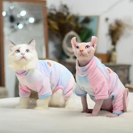Cat Costumes Pet Jumpsuit Super Soft Windproof Romper Non-Fading Friendly To Skin Winter Four-Legged Clothes Product
