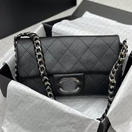 Lady Crossbody Bag Chain Flap Bags Luxury Designer Bags Womans Bags Real Leather Messenger Bags Shoulder Diamond Cover Bags Wallets Classic C Chain Underarm Handbag