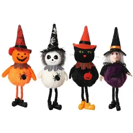 Andere festliche Partyzubehör Plüschpuppenanhänger Geisterfest Kürbis Hexenornamente Spukhaus Dekoration Requisiten Halloween Teil Dhdwq