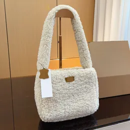 TOTE BAD MAC Projektanta torby moda torba na ramię Lambhair Katwastyczne wszechstronne crossbody duże i małe płócienne torba na zakupy duża torebka