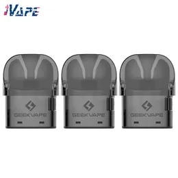 Geekvape U Replacement Pod Cartridge 2ml with 0.7ohm 1.1ohm Coil integrated Side Filling for Geek Vape Sonder U Digi-U Aegis-U Obelisk-U Wenax-U Kit 3pcs/pac