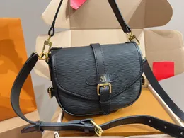 23SS Womens Luxury Designer Bag Bag Ripple Crossbody ombro tiras destacáveis 19cm