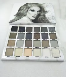 Trucco per occhi Palette di ombretti cremati 24 colori Ombretto luccicante Matte Nude Beauty Cosmetici a cinque stelle in stock3177932