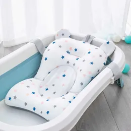 Vasche da bagno Sedili Baby Shower Vasca da bagno Pad Antiscivolo Neonato Vasca da bagno Sicurezza Infermieristica Supporto pieghevole Comfort Cuscino per il corpo Tappetino Cuscino P230417