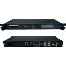 Freeshipping FU-6431 Decoder DVB-S/S2 RF 1ASI Iuput ASI SDI HD IP AV YPbPr Output AVS AVS Decoding LCD Panel Qjqpt