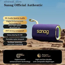 Cell Phone Speakers Sanag M30S PRO Bluetooth Speaker IPX7 Waterproof Stereo Surround Speaker HD hands-free Calling Loudspeaker USB C Charging Q231117