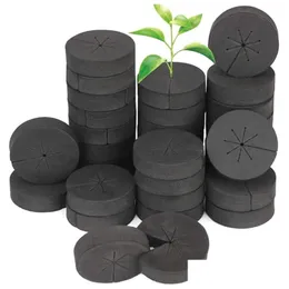 Plantadores Potes 60 Pcs Jardim Clone Coleiras Neoprene Inserções Bloco de Esponja para 2 Polegadas Sistemas de Hidroponia Net e Clonagem Hines Drop D Dhjth