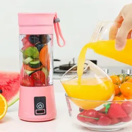 Meyve Sakatı Mini Taşınabilir Turuncu Meyveli USB Elektrikli Mikser Meyve Smoothie Blender Makinesi Kişisel İşlemci Maker Juice Extractor334D