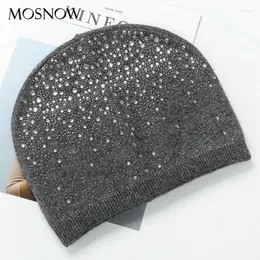 Beanies Beanie/Skull Caps Beanie with Dome Hand Woven Wooven Woove Knitte Cap Velvet Ladies Hat Korean Turban Bonnet Women Skullies Scot22