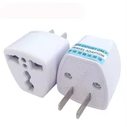 Universal US AU UK EU Plug para US Plug Adaptador de viagem para casa Conversor de energia Adaptador de tomada de parede XBJK20063054