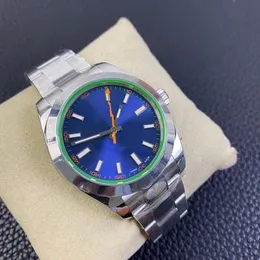 Męskie zegarek Rollexs Factory Watch 114060 40 mm z 3131 Ruchem Solid Sapphire Glass Mirror 904L Steel Cast X