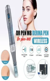 2020 Professional dr pen ultima M8 rechargeable derma pen microneedling dermapen with 16pin needle cartridges DHL Fast 2784147