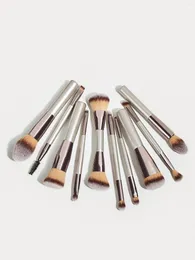 Make-up Pinsel 10 Teile/satz Werkzeug Set Kosmetische Pulver Lidschatten Foundation Erröten Blending Schönheit Make-Up Pinsel