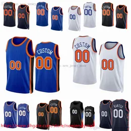 11 Jalen Brunson Jersey Custom 2023-24 Koszulki do koszykówki 8 Daquan Jeffries 30 Julius Randle 3 Josh Hart 23 Mitchell Robinson 5 Immanuel Quickley Shorts