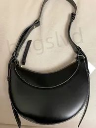 Lyx axelväska designer väska kvinnor tote väska halv måne crossbody väska mode handväskor läder zip hobo handväska slät litchi korn underarmsäck kor kropp svart