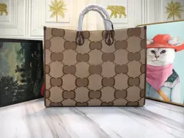 Moda vintage borse shopping bag lettera tela rossa e verde fettuccia design borsa di marca di grande capacità borsa da donna classica borsa a tracolla colore albicocca 2023