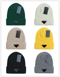 Cappello di lana invernale di vendita calda di lusso di design Cappello lavorato a maglia caldo Cappello freddo da strada Etichetta in metallo di marca Cappello per il tempo libero all'aperto all'ingrosso