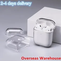 For Airpods 2 pro airpod 3 Headphone Accessories Solid Silicone Cute Protective Earphone Cover Generation 2 Apple Wireless Charging Box Shockproof Case