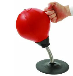 Magazzino Desktop Punch Balls Borse Sport Boxe Fitness Sacco da boxe Speed Balls Stand Strumenti per allenamento di boxe3699713