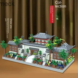 Blockerar barns Suzhou Garden Building Block Micro-Particle Children's Puzzle Assembly Toy