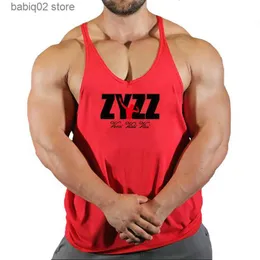 Men's Tank Tops Muscular Man Sleeveless Sweatshirt Stringer Gym Top Men Men's Clothes Fitness Clothing Bodybuilding Shirt Vests Vest Singlet T230417