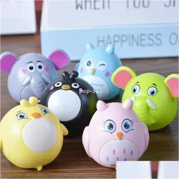 Dekompression Toy Cartoon Creativity Childrens Crash-resistent Boomerang Animal Toys Drop Delivery Gift Novely Gag Dhuwl