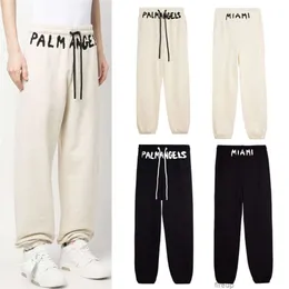 Projektanci swobodni spodni męskie spodnie spodnie dresowe palmy anioł pangels logo litera druku
