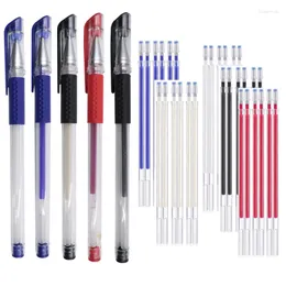 Pen Refill Set For Crafts Cross Stitch Sewing High Temperature Disappearing Rod Fabric PU Leather Handle Washed Away